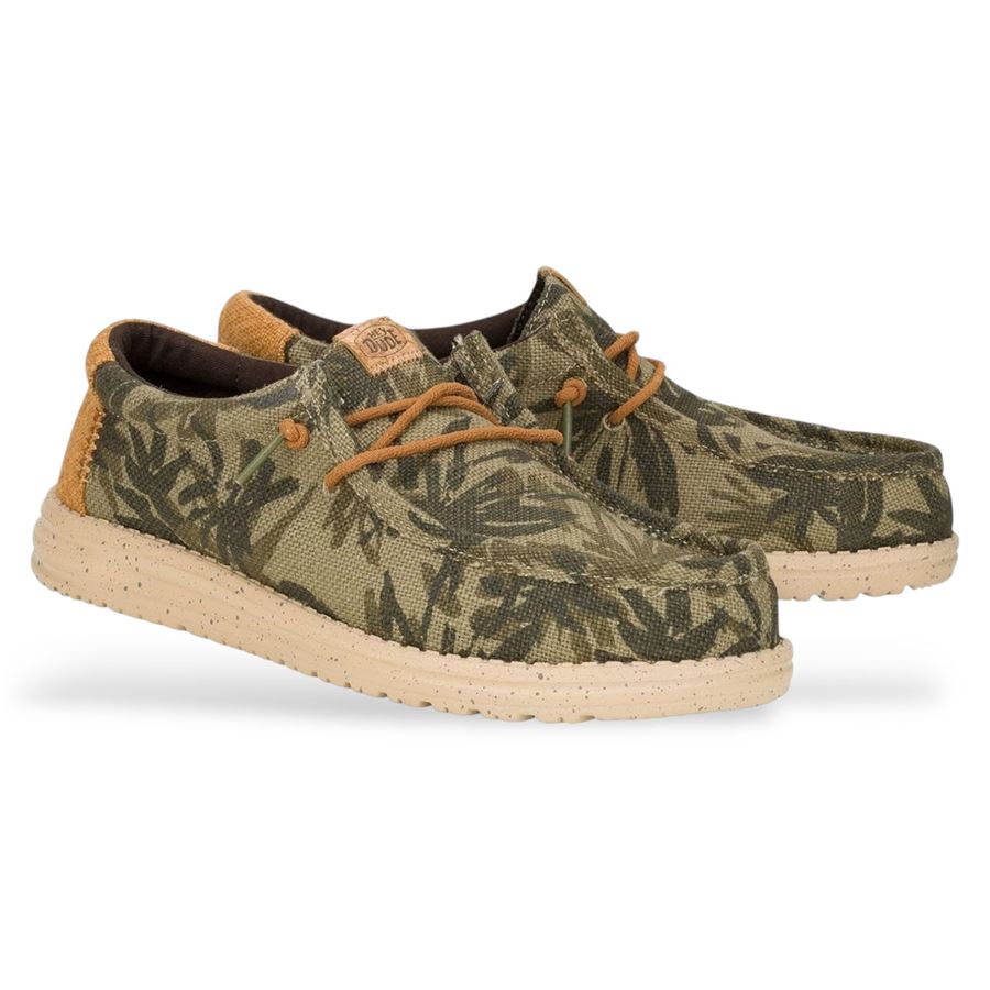 Wally palm jute sneakers da uomo Hey Dude | 430873ZX